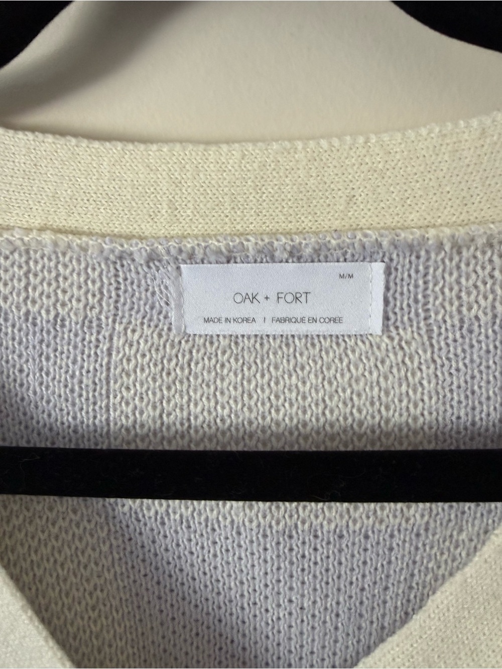 313 OAK & FORT CHECKERED CARDIGAN - Picture 3 of 5